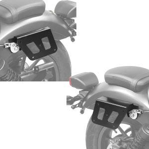 Set Satteltaschenhalter für Honda Rebel 1100 21- Kofferträger abnehmbar Craftride QL rechts-links_1