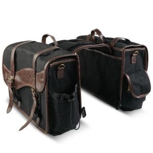 Throw-Over saddlebags for Simson Schwalbe KR51/2 Craftride US11 black