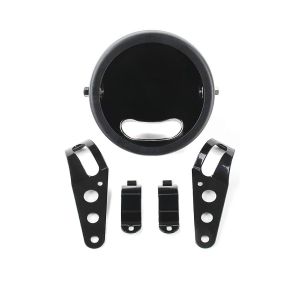 LED Scheinwerfer-Gehäuse SG 5,75" für Suzuki Intruder VL 1500 LC schwarz Craftride_1