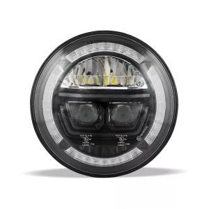 Main Headlight fits for Harley Davidson Craftride F10 LED Headlight 7" Inch