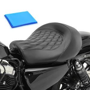 Gel Solo Seat fits for Harley Davidson Sportster 10-20 Craftride GR3G black
