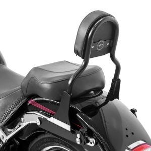 Sissybar Harley Fat Boy 07-17 Craftride Fast Driver-S schwarz