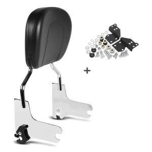 Sissybar fits for Harley Davidson Road King 97-08 Craftride Fast Driver-M chrom