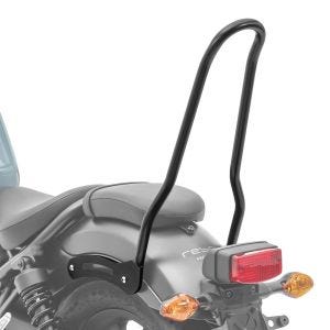 Sissy bar compatible with Honda Rebel 500 CMX 17-24 Craftride Tampa black