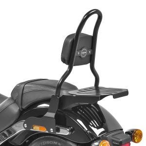 Sissy bar CSM Fix fits for Harley Davidson Sport Glide 18-24 with luggage rack black Craftride