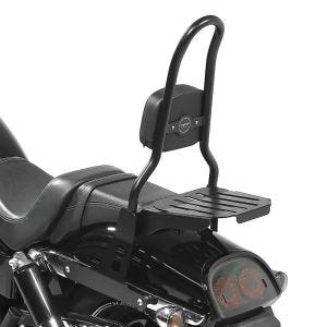 Sissy bar CSL Fix fits for Harley Davidson Dyna Fat Bob 10-17 with luggage rack black Craftride