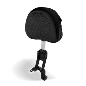 Driver Sissy Bar Backrest Diamond compatible with Indian Chief, Chieftain, Roadmaster 14-24 Craftride