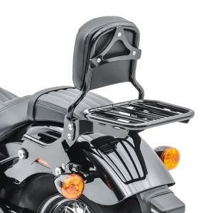 Sissybar R1S für Harley Softail Street Bob 18-20 mit Gepäckträger und Docking Craftride_1