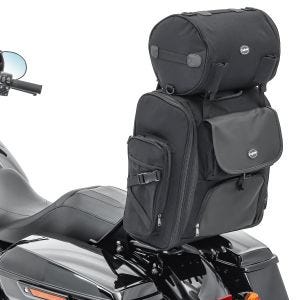 Sissybar Tasche für Honda Shadow VT 750 / 600 / 125 C Craftride SXL mit Gepäckrolle_0