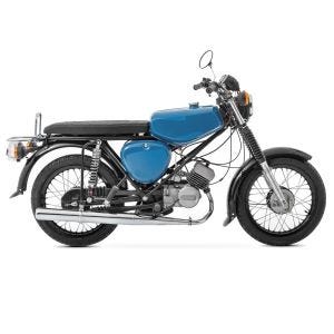 Flat seat fits for Simson S50 S51 S70 Craftride VS2 black  DPL8