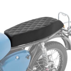 Seat compatible with Simson S51 S50 S70 Craftride HS14 black