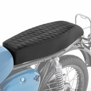 Seat compatible with Simson S51 S50 S70 Craftride VN4 honeycomb design black