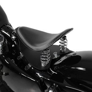 Solo Bobber Seat compatible with Indian Chief Classic / Vintage Craftride BR18 With Bracket Base