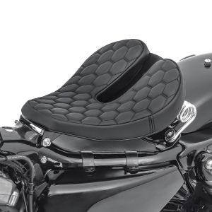 Solo Seat with springs fits for Harley Davidson Sportster 883 Iron 10-20 spring saddle Craftride SK3 black