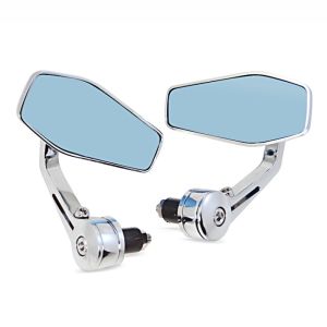 Bar end mirror LS3 compatible with Suzuki LS 650 Savage, Marauder VZ 800 chrome Craftride