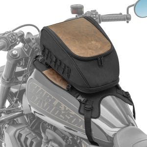 Tank bag Vintage compatible with Royal Enfield Interceptor 650 wth mounting system Craftride