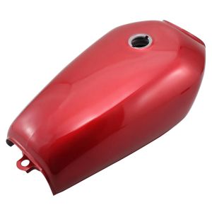 Petrol tank compatible with Honda CG 125 fuel tank 2.4 gal Craftride red