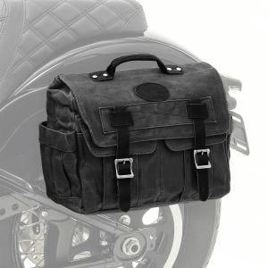 Seitentasche für Suzuki Intruder VL 1500 LC / VL 125 Satteltasche Craftride CV1 schwarz_1