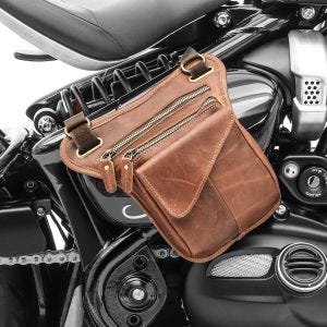 Seitentasche für Indian Chief / Bobber / Dark Horse Craftride SR1 Leder_1