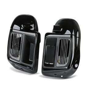 Lower vented Leg Fairing fits for Harley Davidson Touring 14-24 Craftride black