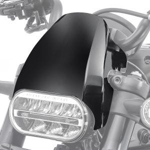 Headlight Fly Screen Front Mask fits for Harley Davidson Sportster S 1250 21-24 Wind Shield Craftride black