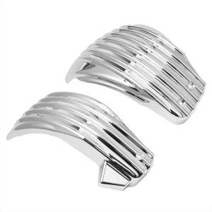Motorcycle battery cover set left/right fits for Harley Davidson Softail 18-24 Craftride side cover chrome