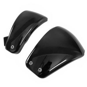 Motorcycle battery cover set left/right compatible with Harley Davidson Softail 18-24 Craftride BA9 side cover black