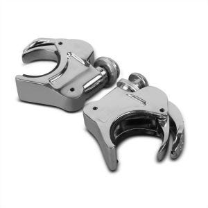 Windshield Clamps 49mm fits for Harley Davidson Breakout 114 18-24 Windscreens chrome Craftride