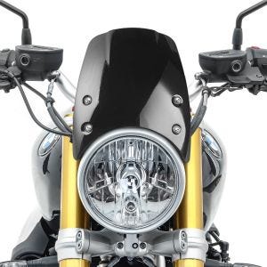 Windshield Cafe Racer compatible with Yamaha XSR 900 / XSR 700 Fly screen Craftride CW9U black