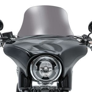 Windschild für Harley Sport Glide 18-20 Craftride L Windschutzscheibe rauchgrau_1