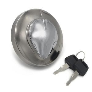 Motorcycle OEM Fuel Gas Cap + key compatible with Honda Shadow VT 600 C 88-00 tank cap Tourtecs