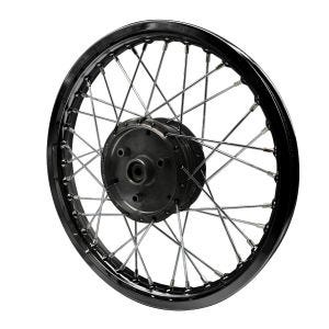Spoke wheel rim aluminum 1,6x16 for Simson S51 S50 S70 Schwalbe KR51 alloy Craftride AF13 black