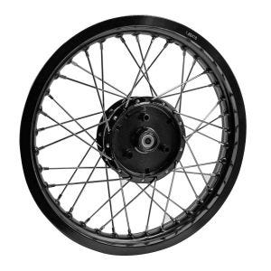 Spoke wheel rim aluminum 1,85x16 for Simson S51 S50 S70 Schwalbe KR51 alloy Craftride AF21 black