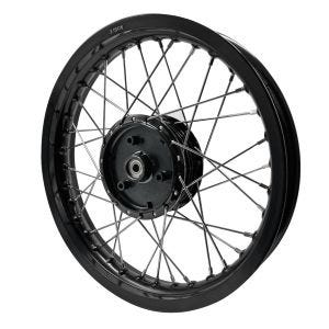 Spoke wheel rim aluminum 2,15x16 for Simson S51 S50 S70 Schwalbe KR51 alloy Craftride AF22 black