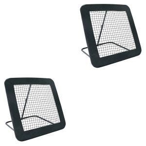 Set 2 x Football Rebounder Net FR1 Cranit rebound wall for football goal 84cm x 84cm NEW