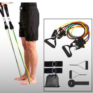 Fitness set FS10 Resistance bands set Home Workout DPL1