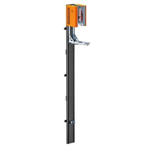 Freestanding Bike wall mount vertical Lift Cranit WS5 bike stand mechanical wall lift black orange