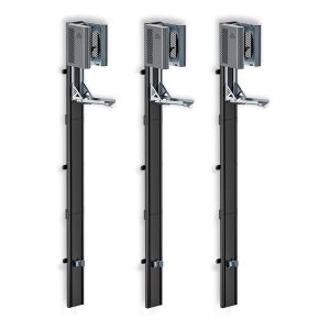 3x Freestanding bicycle stand Cranit floor stand vertically horizontally adjustable WS5 black