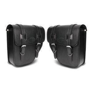 Motorrad Satteltaschen Craftride Texas je 10Ltr Paar rechts und links in schwarz_1