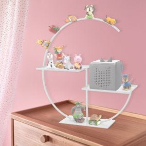 Children's shelf fits for Tonies Divit WT14 Toniebox shelf white DPLI1