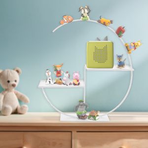 Children's shelf fits for Tonies Divit WT14 Toniebox shelf white DPLI2