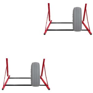 Set 2x Car tire wall shelf holder Divit WH45 wheels hanging shelf up to 135 kg