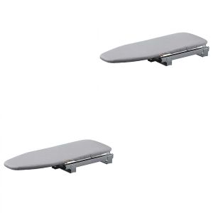 Set 2x Wall mounted ironing board BB1 Divit folding ironing board