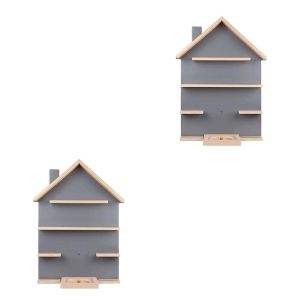 Set 2x children's wall shelf fits for Tonies Divit WT10 Toniebox shelf NEW