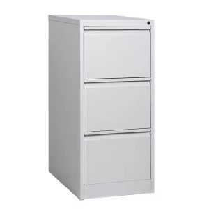 Metal cabinet with 3 drawers MS41 Divit filing cabinet with drawers gray DPLI1