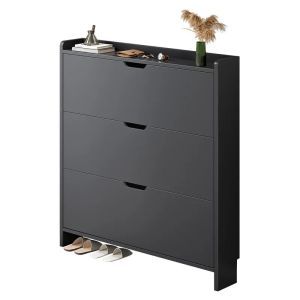 Shoe cabinet Divit SR52 shoe rack dark gray