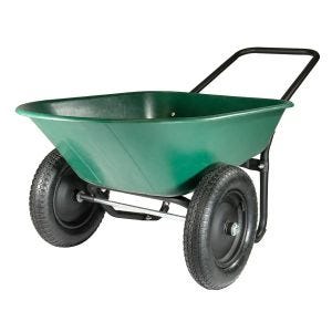 Garden wheelbarrow Divit GS3 double wheel wheelbarrow