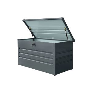 Outdoor metal storage box AB5 garden chest lockable 350 liter DPL2