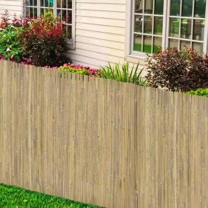 Bamboo privacy mat 1 x 5 m DPL2 Divit BM5 garden privacy fence bamboo fence