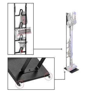 Hoover holder with 4 levels SH18 Base stand for hoovers DPL1